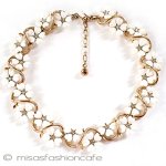 Trifari トリファリ お花 ネックレス Trifari トリファリ お花 ネックレス