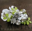 （画像用） お花ブーケ　ブローチ