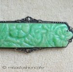 天然石 銀製 鳥と花 ブローチ 天然石 銀製 鳥と花 ブローチ