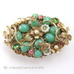 Coroコロ お花畑ブローチ