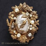 Miriam Haskell ミリアムハスケル ブローチ