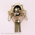 アールヌーヴォー ブローチ兼ペンダント