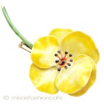 Oroginal by Robert ポピーの花ブローチ