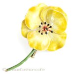 Oroginal by Robert ポピーの花ブローチ