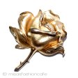 （画像用） Trifariトリファリブローチ バラの花ローズ1961年