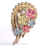 Ｔｒｉｆａｒｉ　 トリファリ 1954年　ブーケ花ブローチ