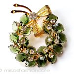 ヴィンテージジュエリー オーストリア製 リース ヴィンテージジュエリー オーストリア製 リース