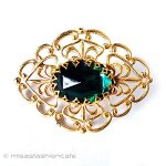 ミリアムハスケル刻印 ビジュー ブローチ ミリアムハスケル刻印 ビジュー ブローチ