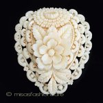 セルロイドお花ブローチ