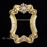 ミリアム　ハスケル　 バロックパールブローチ