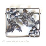 スターリングシルバー ラズベリー　ブローチ