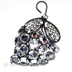 クリスタル葡萄ブローチ クリスタル葡萄ブローチ