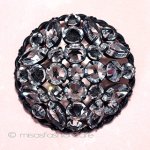 クリスタルドーム ブローチ クリスタルドーム ブローチ