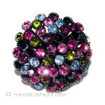 マルチカラー ブローチ マルチカラー ブローチ