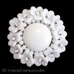 ミリアムハスケル　 ミルクガラスのお花