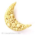 ヴィンテージブローチ フルーツ盛りセルロイド