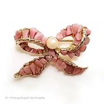 SWOBODA スワボダ 真珠・天然石のリボン SWOBODA スワボダ 真珠・天然石のリボン