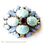 ヴィンテージアクセサリー ブルー・バロックパール ヴィンテージアクセサリー ブルー・バロックパール