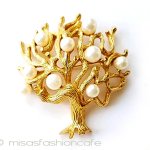 ビンテージジュエリー トリファリ パールの木 ビンテージジュエリー トリファリ パールの木