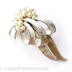 ヴィンテージアクセサリー トリファリ パールりぼん ヴィンテージアクセサリー トリファリ パールりぼん