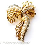 ヴィンテージアクセサリー トリファリ コサージュ(大) ヴィンテージアクセサリー トリファリ コサージュ(大)