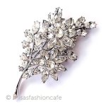 Trifari　 トリファリ ブーケ花ブローチ