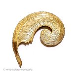 ミリアムハスケル刻印 フェザー羽 ブローチ ミリアムハスケル刻印 フェザー羽 ブローチ