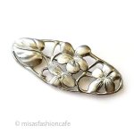 アンティークジュエリー スミレのお花ブローチ