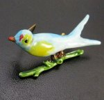 Original By Robert ロバート鳥ブローチ