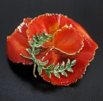 Original By Robert　 ポピー　ブローチ
