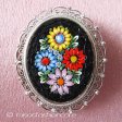 （画像用） イタリア製モザイクブローチ