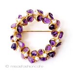 ＳＷＯＢＯＤＡ スワボダ 真珠・天然石の花リース