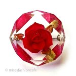 ヴィンテージジュエリー ローズの花 ブローチ ヴィンテージジュエリー ローズの花 ブローチ