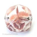 ヴィンテージアクセサリー 蘭(ラン)のお花ブローチ ヴィンテージアクセサリー 蘭(ラン)のお花ブローチ