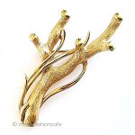 ヴィンテージブローチ MONET 金の珊瑚 ヴィンテージブローチ MONET 金の珊瑚