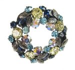 Coroコロ リースブローチ