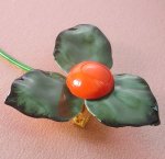 Original By Robert エナメル　ブローチ