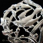 Sterling925 銀製 鳥 ブローチ兼ペンダント Sterling925 銀製 鳥 ブローチ兼ペンダント