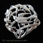 Sterling925 銀製 鳥 ブローチ兼ペンダント Sterling925 銀製 鳥 ブローチ兼ペンダント