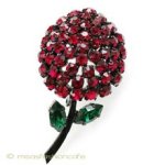 Austria オーストリア製 ストロベリー苺ブローチ Austria オーストリア製 ストロベリー苺ブローチ