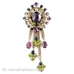 アンティーク　ブローチ 　ジュエル・タッセル