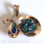 Ｔｒｉｆａｒｉ　 トリファリ 1950年りぼんブローチ