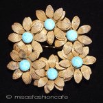 ミリアムハスケル 花リース ブローチ ミリアムハスケル 花リース ブローチ