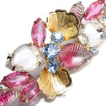 Ｊｕｌｉａｎａ　ブローチ ジュリアナ　ギブレ ガラス