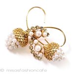 ヴィンテージジュエリー パール団栗どんぐり