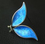 ノルウェイ製SterｌingSilver 銀製ブローチ