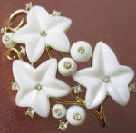 クラウントリファリ Trifari　ブローチ