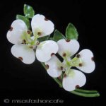 Original By Robert ハナミズキ ブローチ Original By Robert ハナミズキ ブローチ