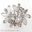 （画像用） Regencyリージェンシー 花クリスタル ブローチ