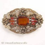 アールヌーヴォー ブローチ